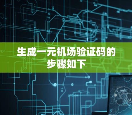 生成一元机场验证码的步骤如下