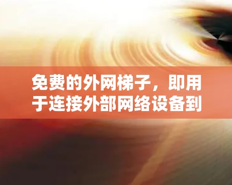 免费的外网梯子，即用于连接外部网络设备到外部电源的工具，提供了多种选择和解决方案。以下是一些具体的免费外网梯子工具及其功能
