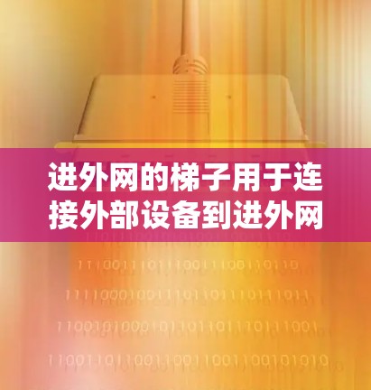 进外网的梯子用于连接外部设备到进外网的主网线上。以下是逐步的使用指南