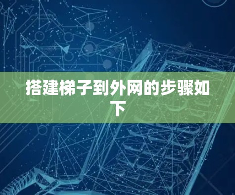 搭建梯子到外网的步骤如下 搭建梯子到外网的步骤如下