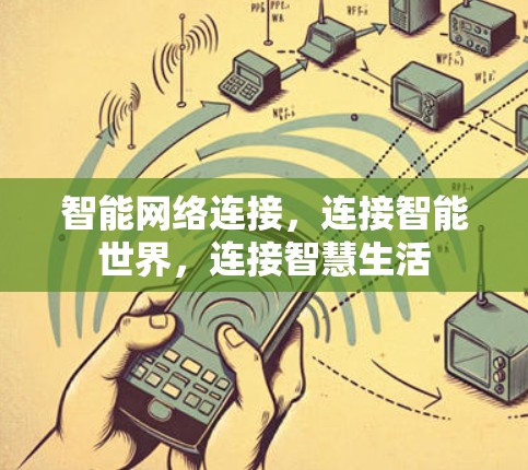 智能网络连接，连接智能世界，连接智慧生活