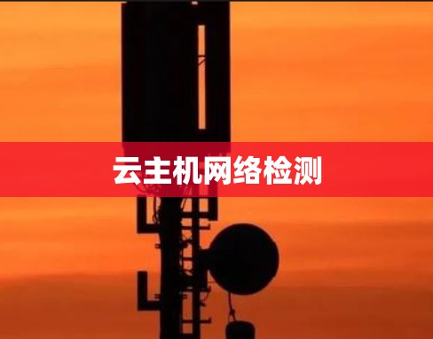 云主机网络检测