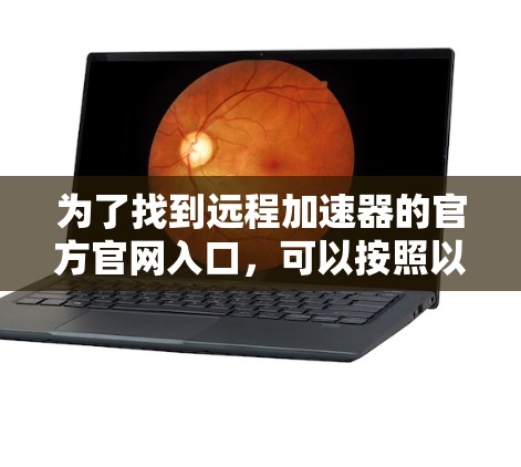 为了找到远程加速器的官方官网入口，可以按照以下步骤操作