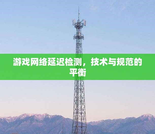游戏网络延迟检测，技术与规范的平衡