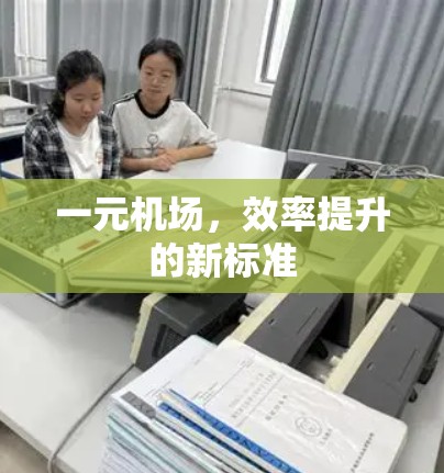 一元机场,效率提升的新标准 一元机场,效率提升的新标准